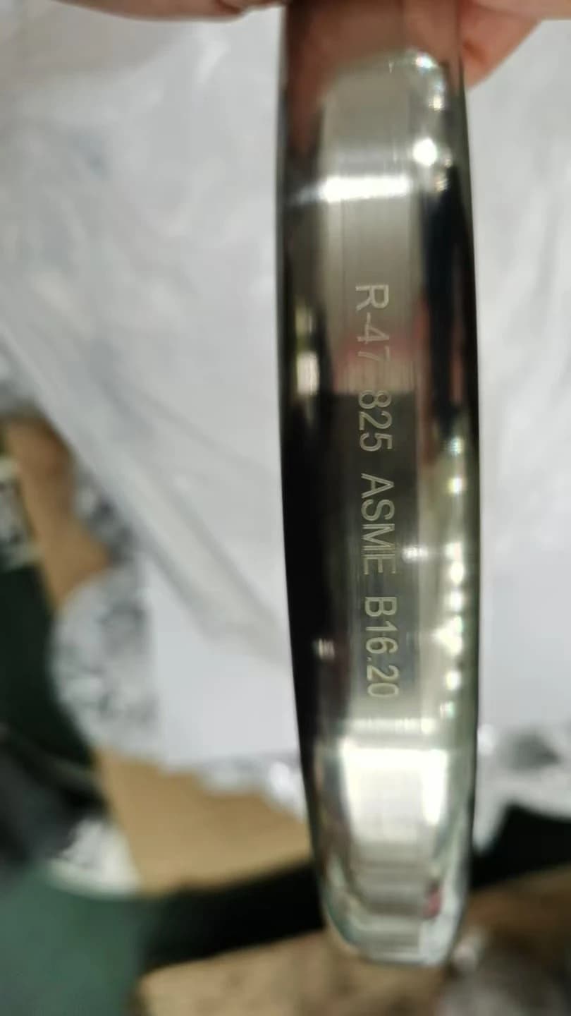 ASME B16.20 Nikkelgebaseerde Alloy 825 Ovale Ringverbinding Pakking 3
