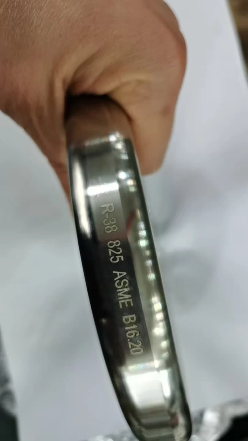 ASME B16.20 Nikkelgebaseerde Alloy 825 Ovale Ringverbinding Pakking 4